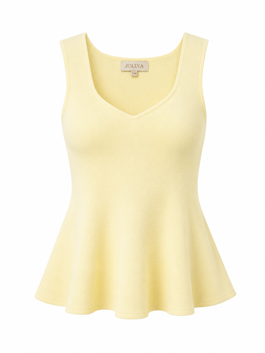 Peplum Stricktop