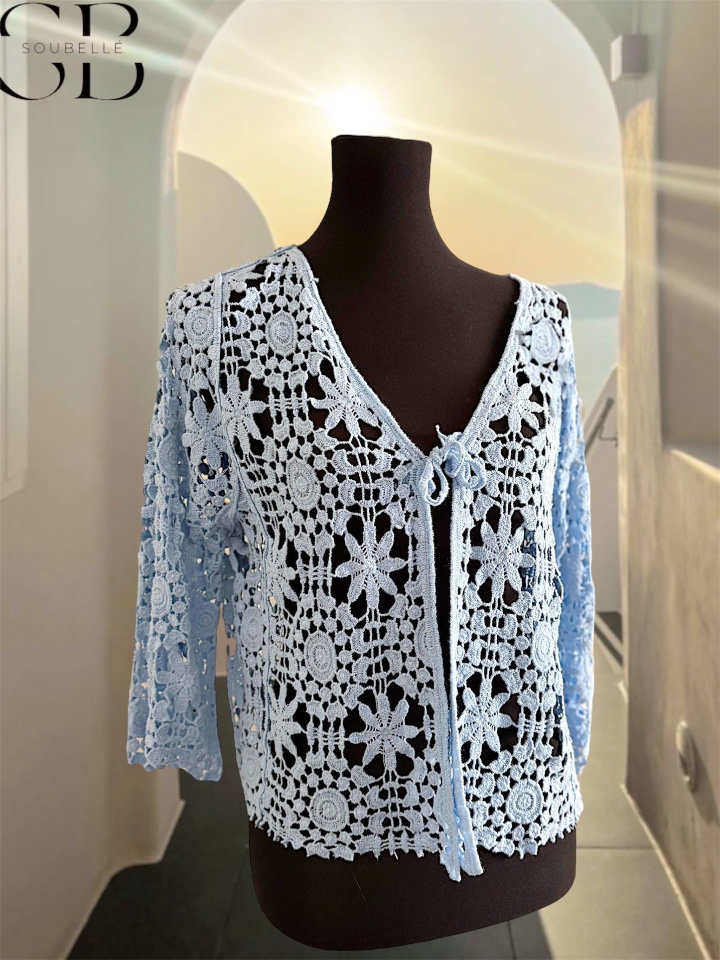 Häkel-Cardigan “Lina” – Boho