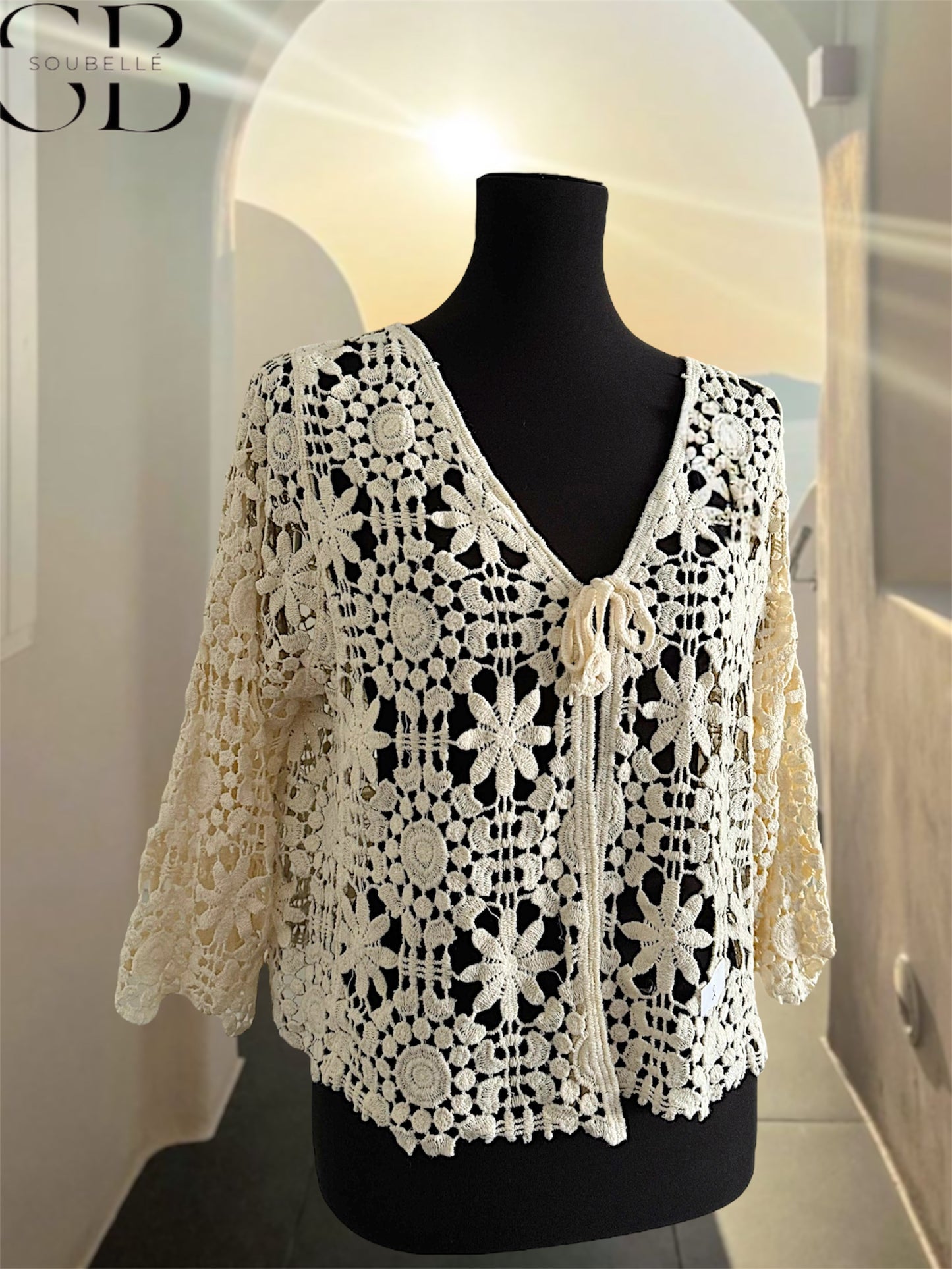 Häkel-Cardigan “Lina” – Boho