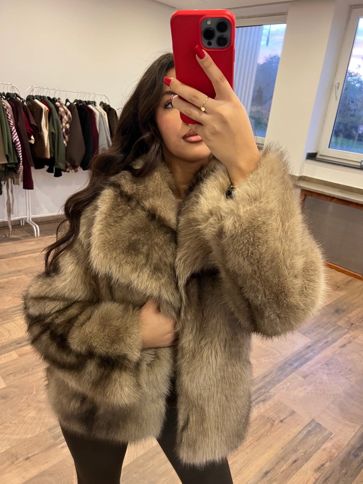 Amber Luxe Faux Fur Coat