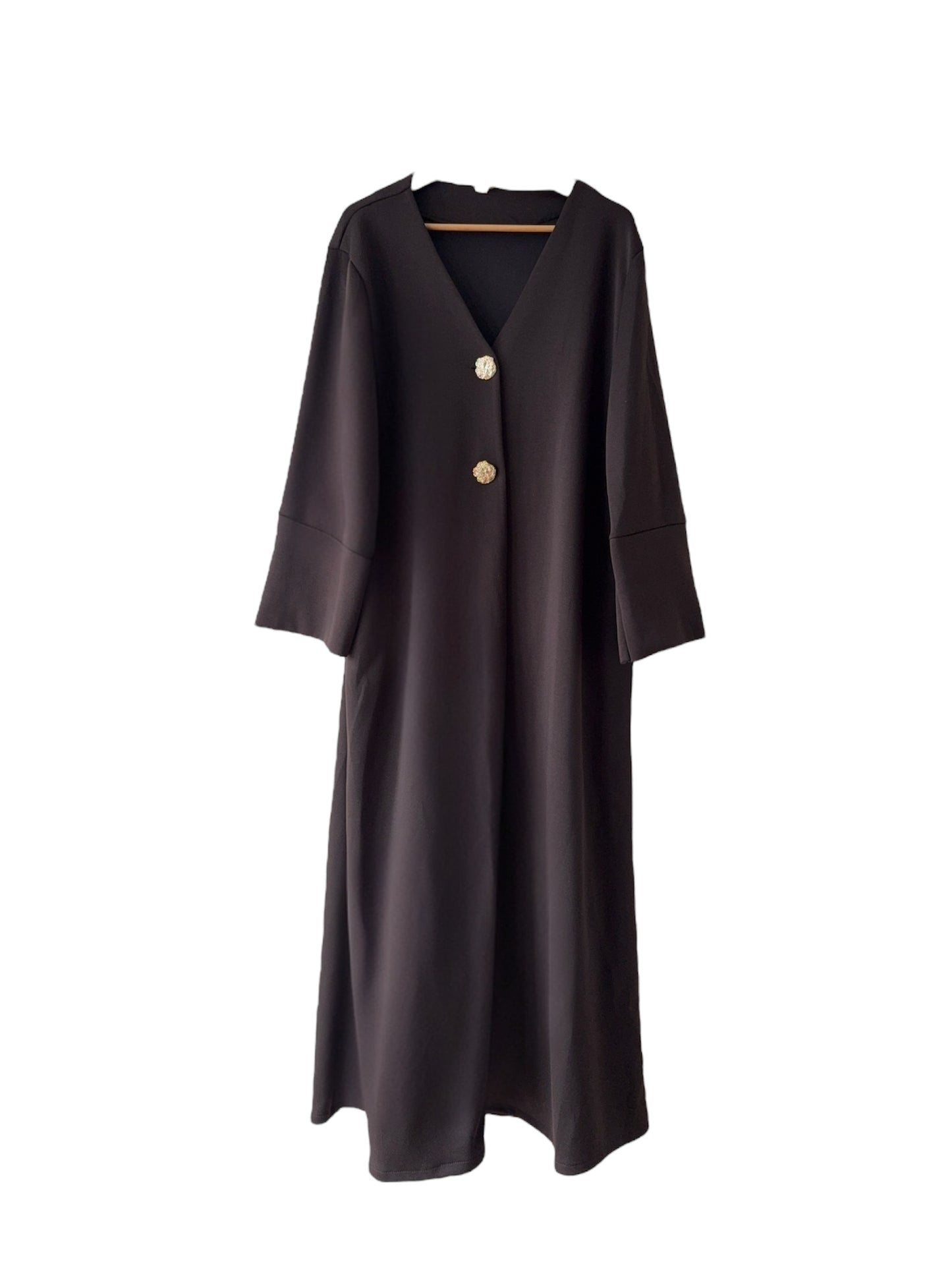 Maxikleid „Liora“ mit Zierknöpfen