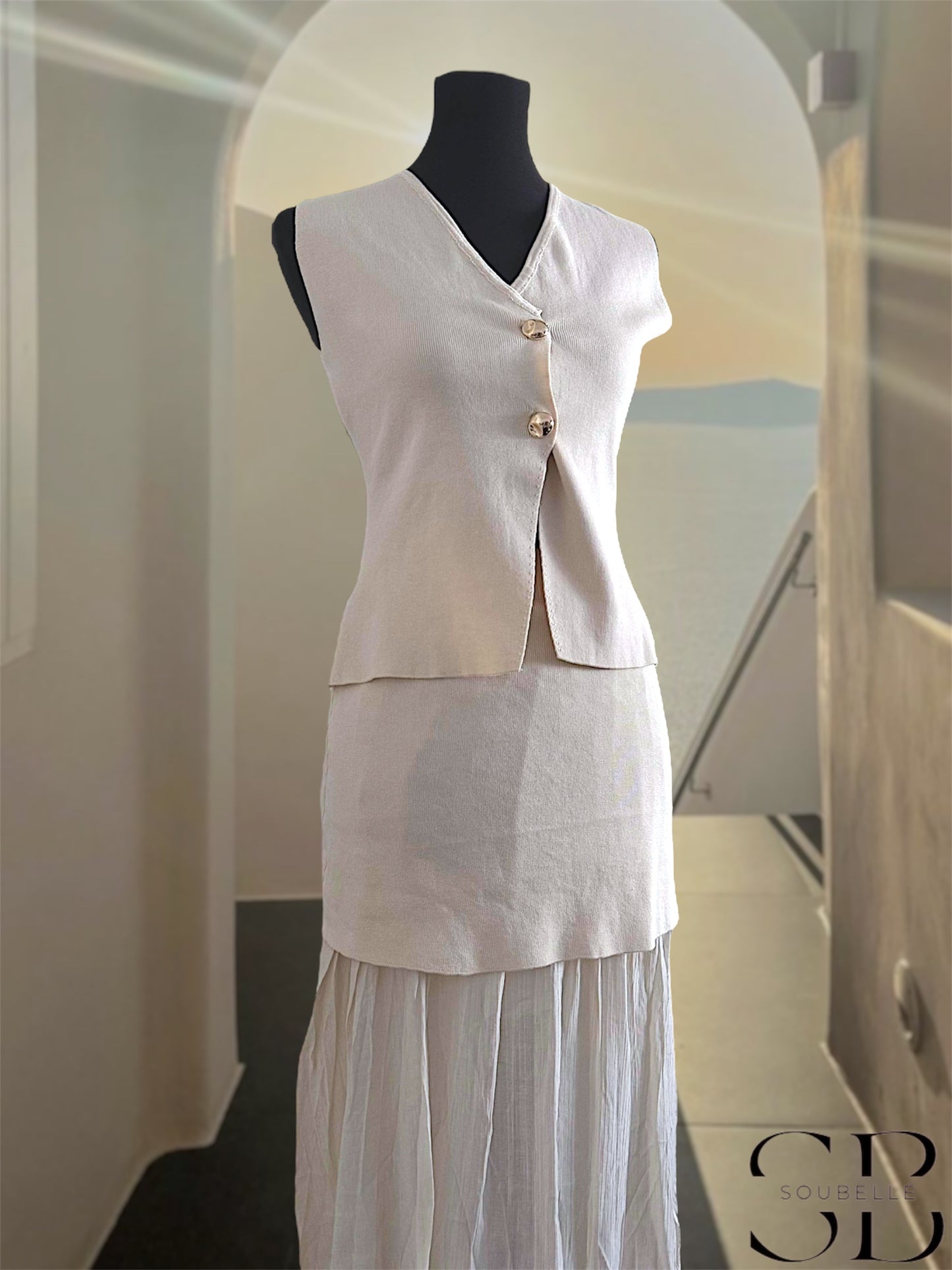 Zweiteiler “Noura – Beige Elegance”