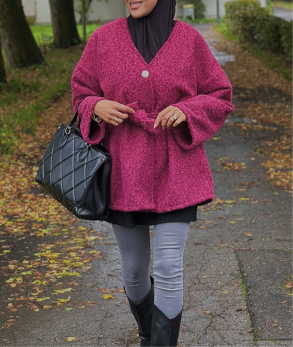 CozySoft Belted Mantel