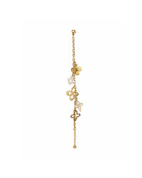 Golden Garden Charm Armband