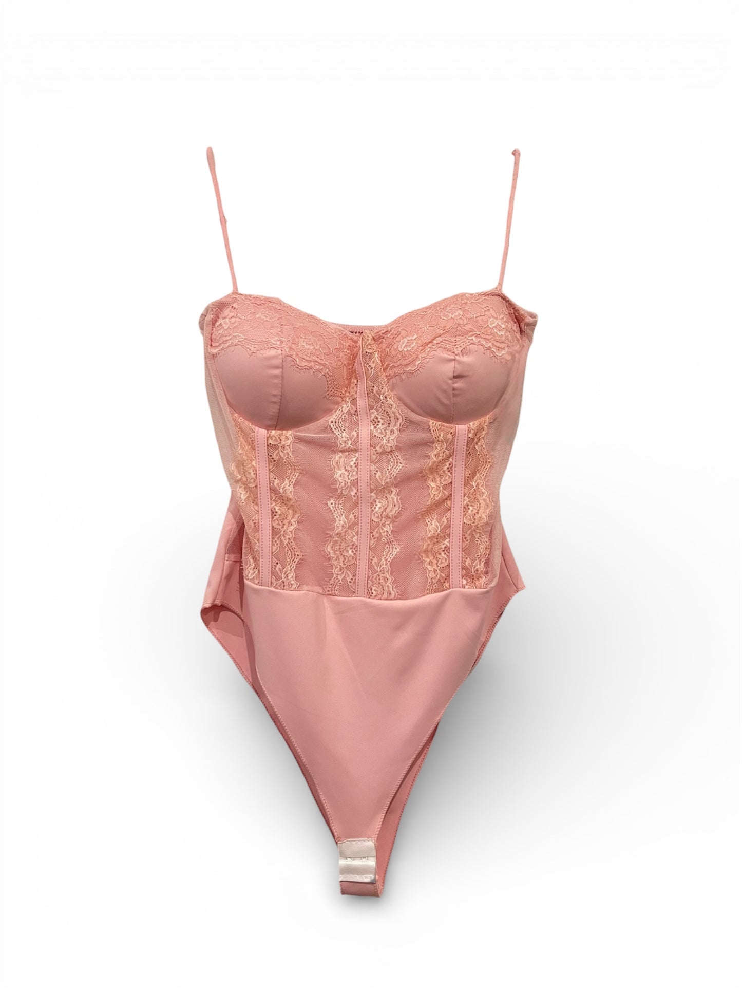 Spitzenbody Seraphina  Corset-Satin Details