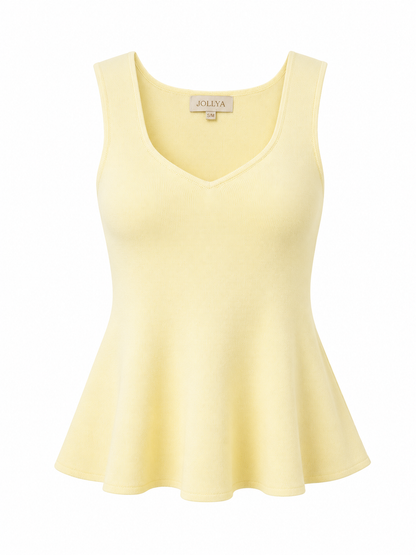 Peplum Stricktop