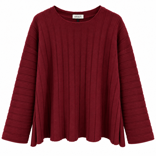 Ribbed Oversized Pullover