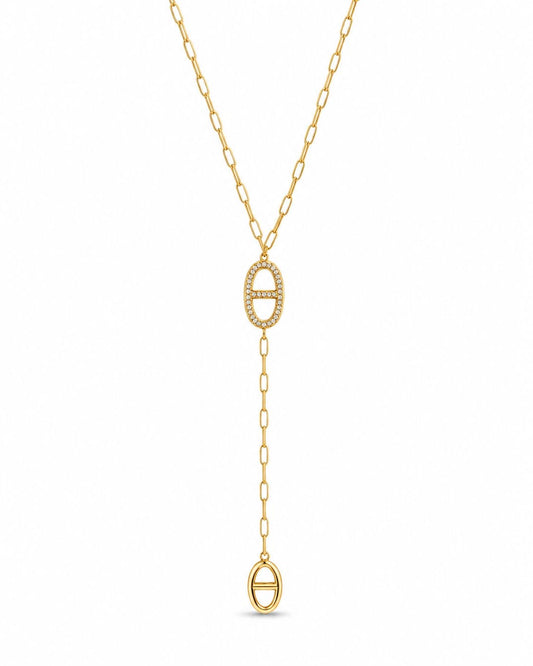 Lange Drop Chain Kette