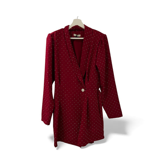 Elegant Dots Blazer Dress