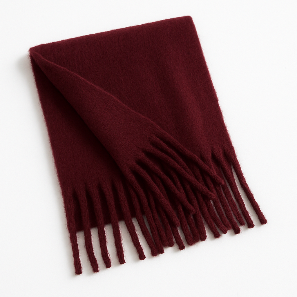 Flauschiger Fransen-Schal – weich, warm & in vielen Farben