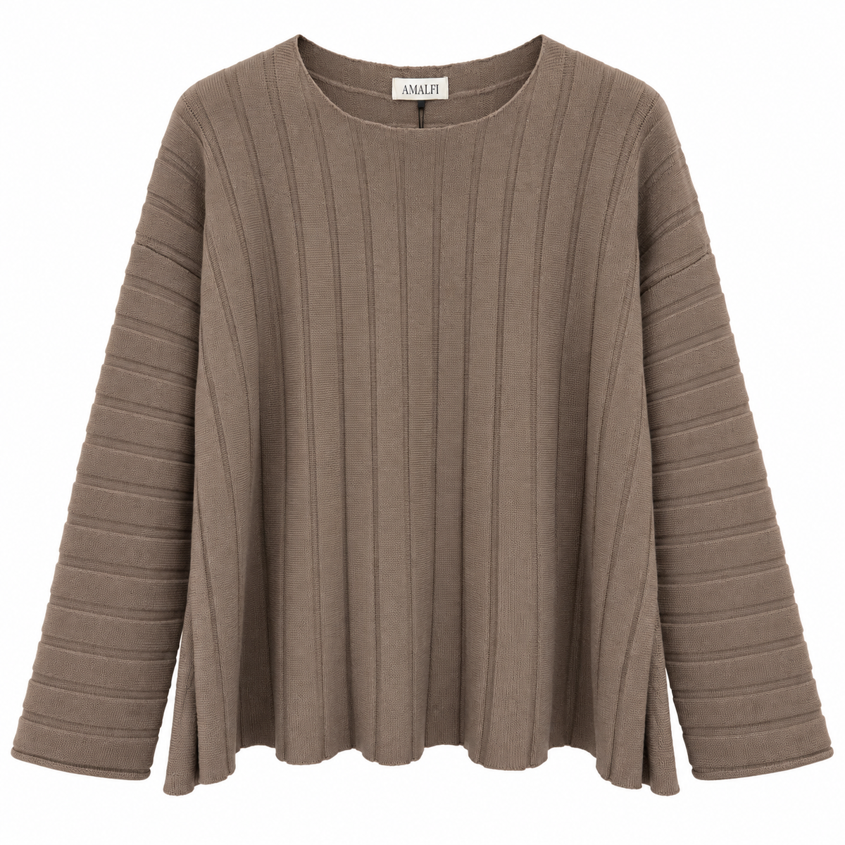 Ribbed Oversized Pullover