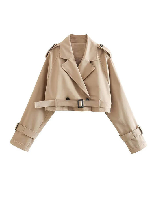Cropped Trenchcoat