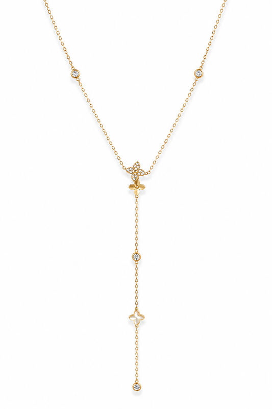 Flora Shine Drop Kette