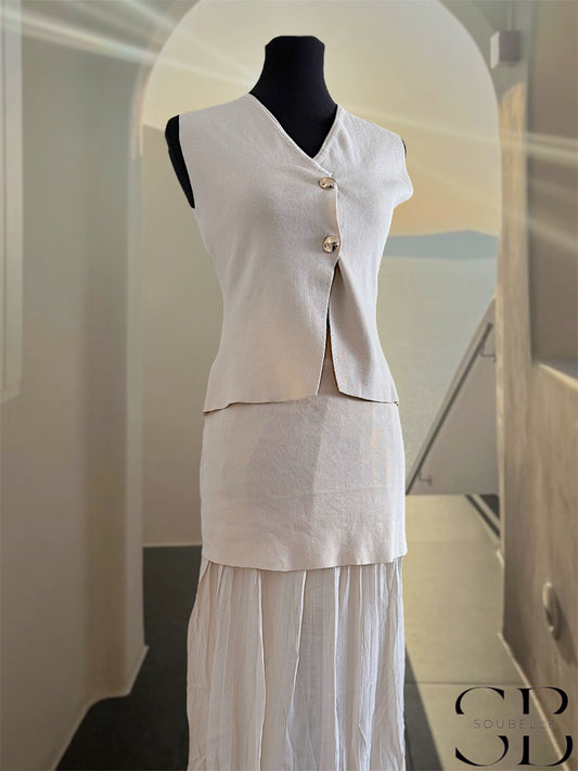 Zweiteiler “Noura – Beige Elegance”