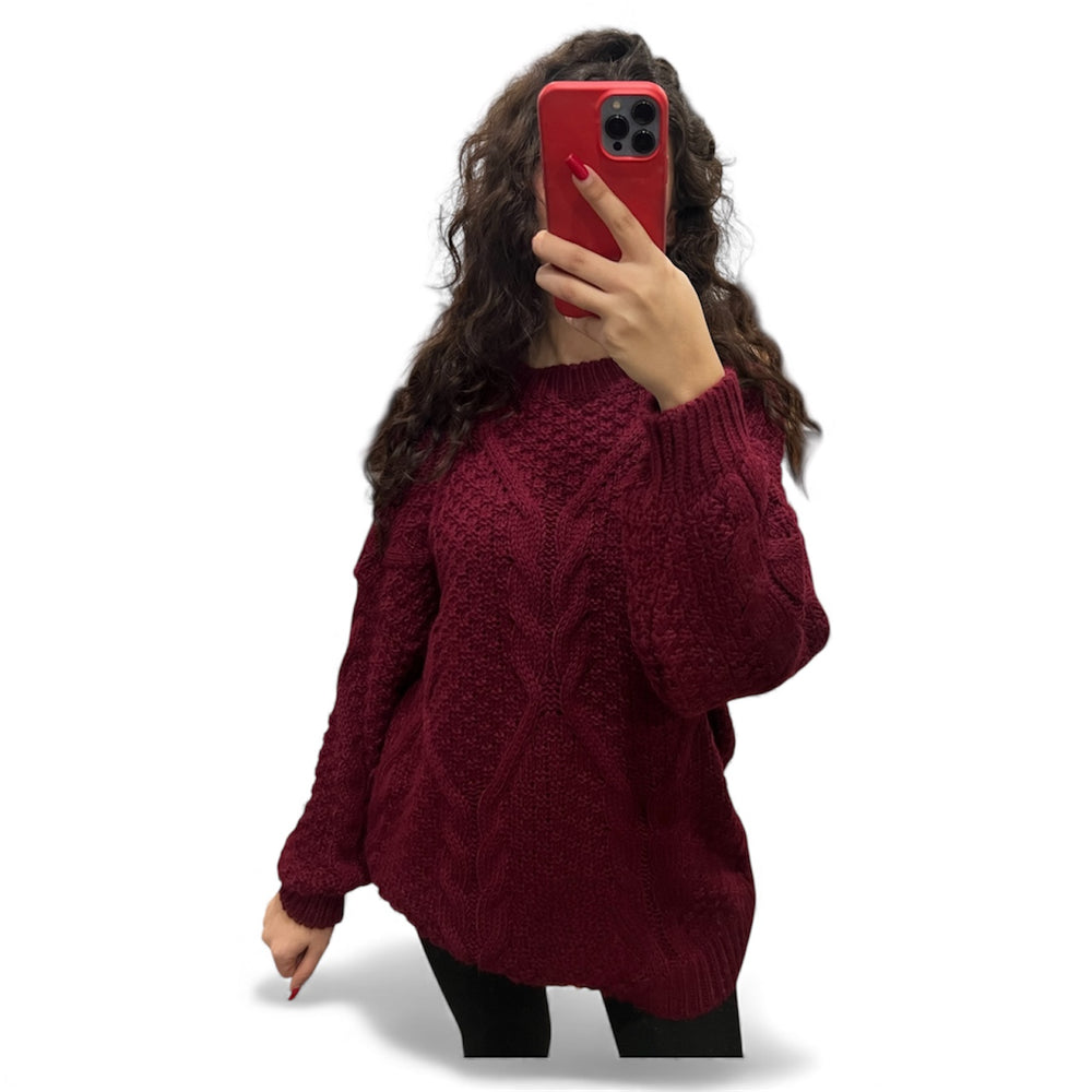 Kuscheliger Oversize-Strickpullover – in verschiedenen Farben erhältlich