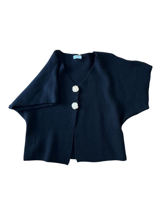 Strick-Oberteil mit Zierknöpfen