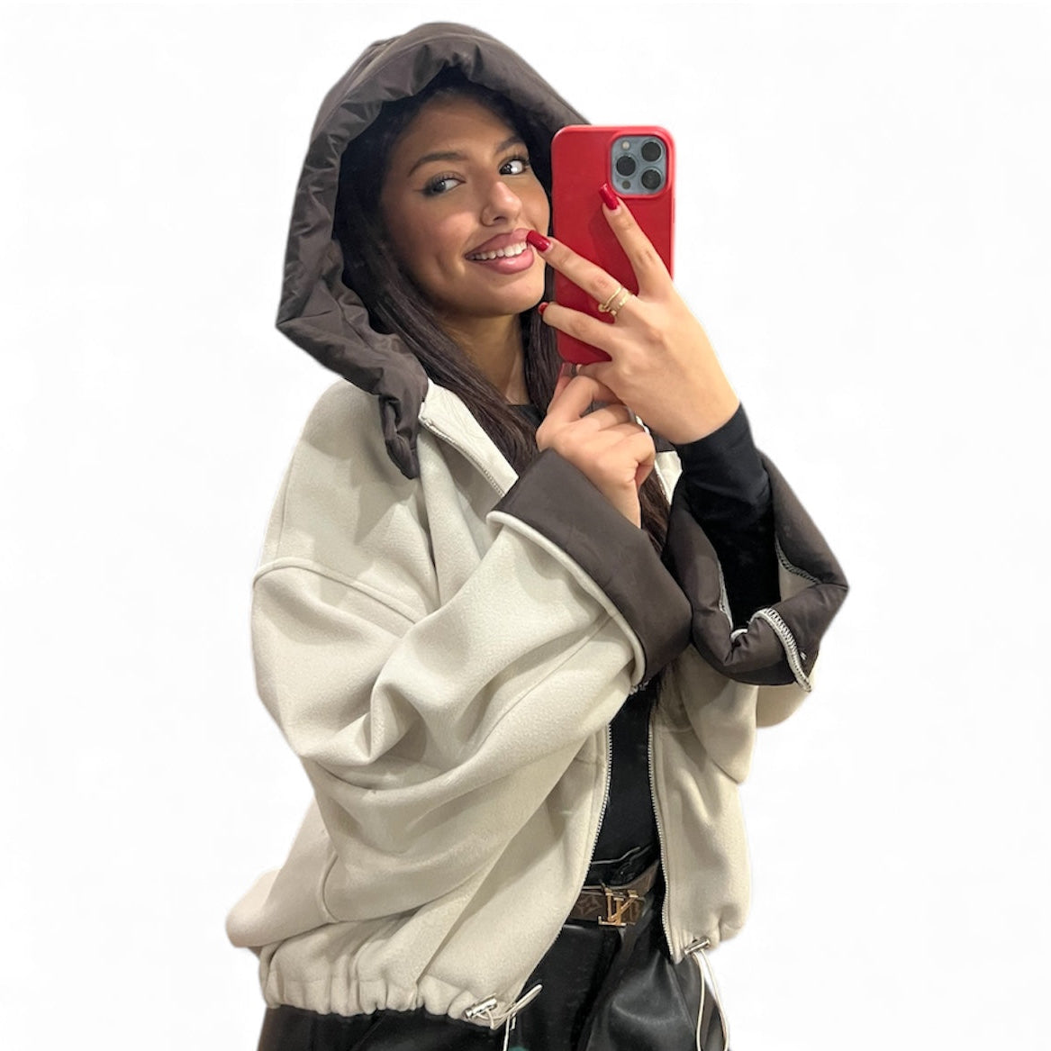 Aria Cozy Hood Jacket
