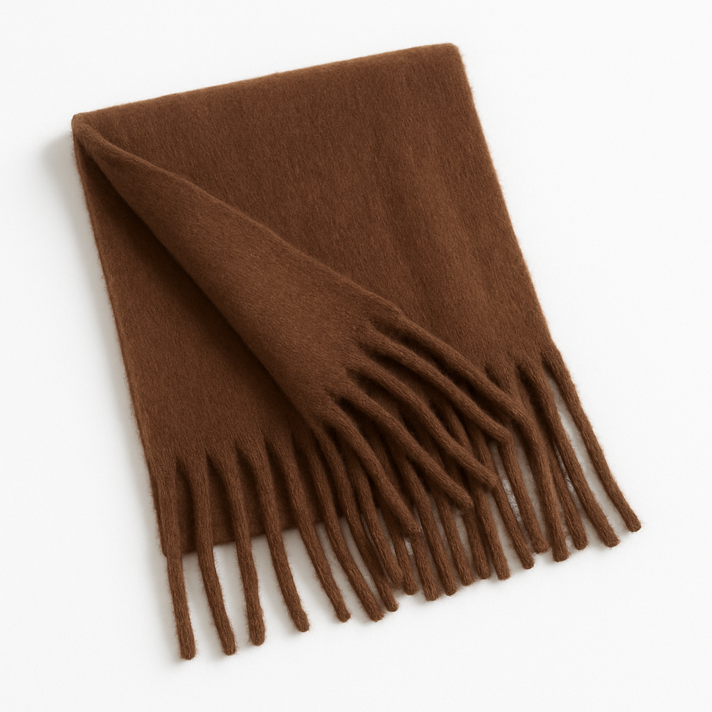 Flauschiger Fransen-Schal – weich, warm & in vielen Farben