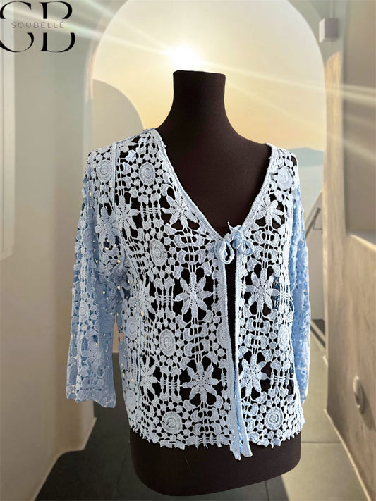 Häkel-Cardigan “Lina” – Boho