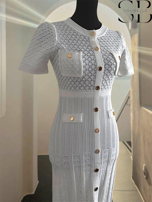 Elegantes Strickkleid