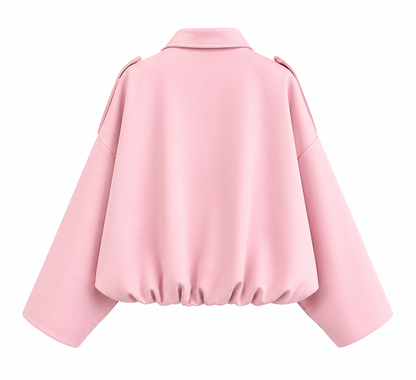 Blush Oversized Jacke mit Statement Ärmeln