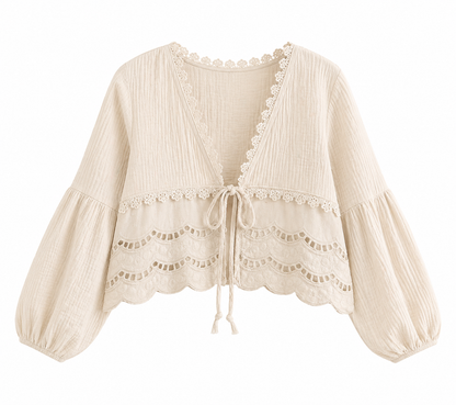 Musselin Bluse Lisa