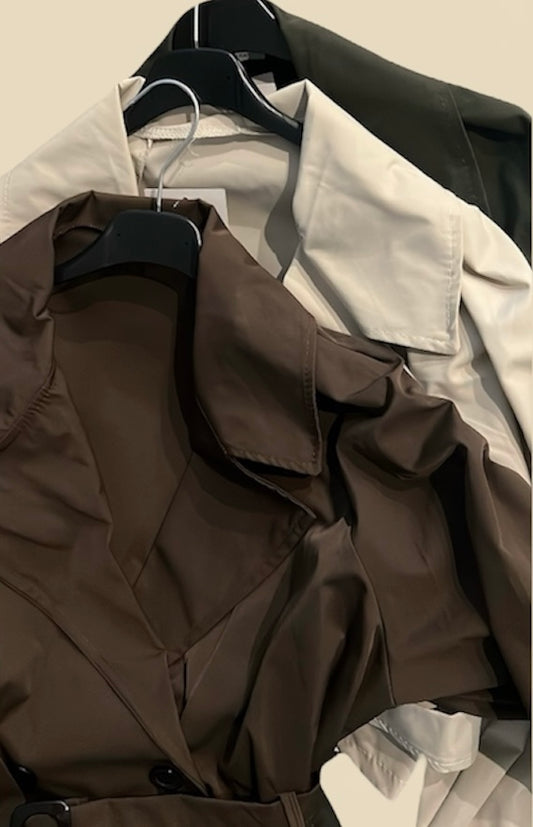Cropped Trenchcoat