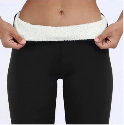 Gefütterte Leggings – Braun & Schwarz