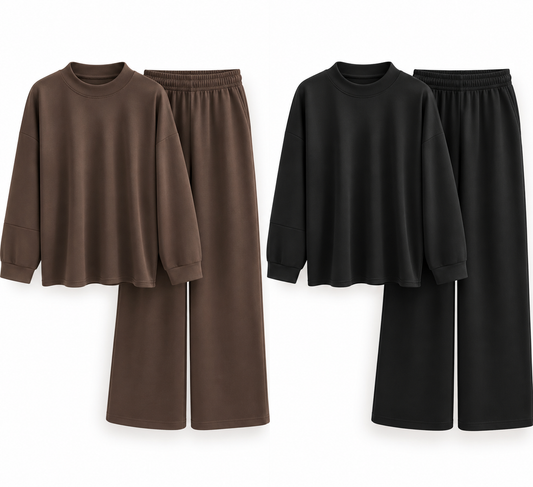 Basic Oversize Zweiteiler