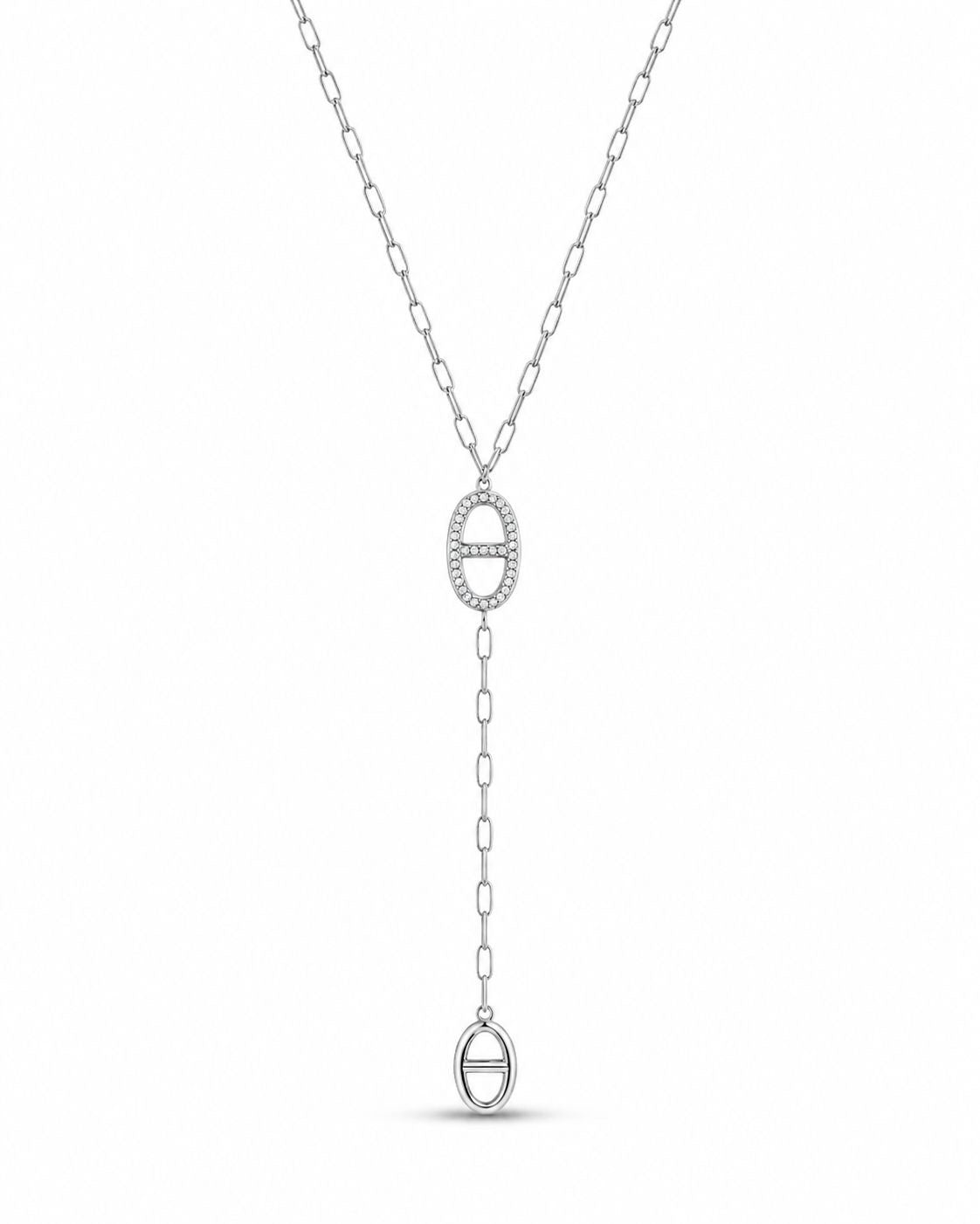 Lange Drop Chain Kette