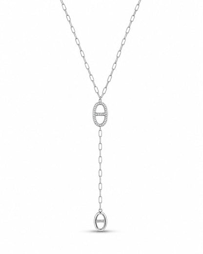 Lange Drop Chain Kette