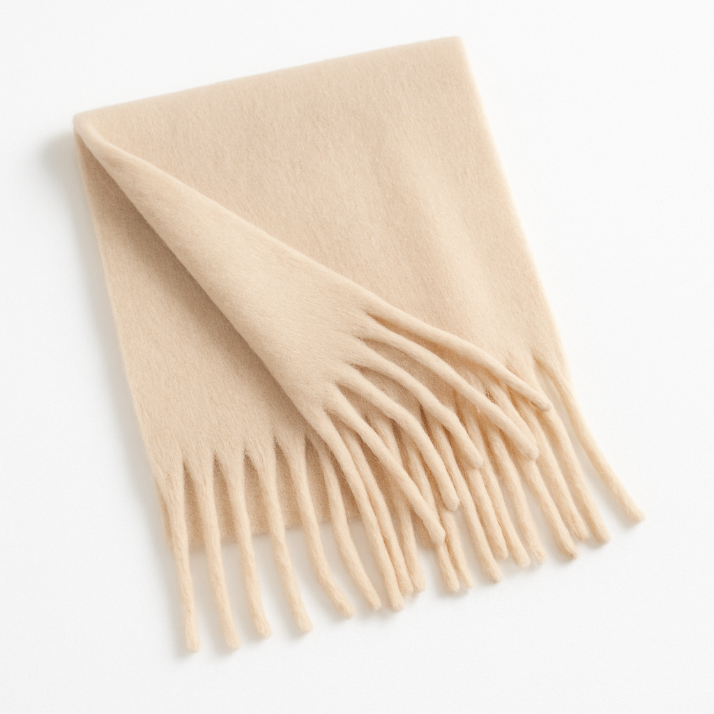 Flauschiger Fransen-Schal – weich, warm & in vielen Farben
