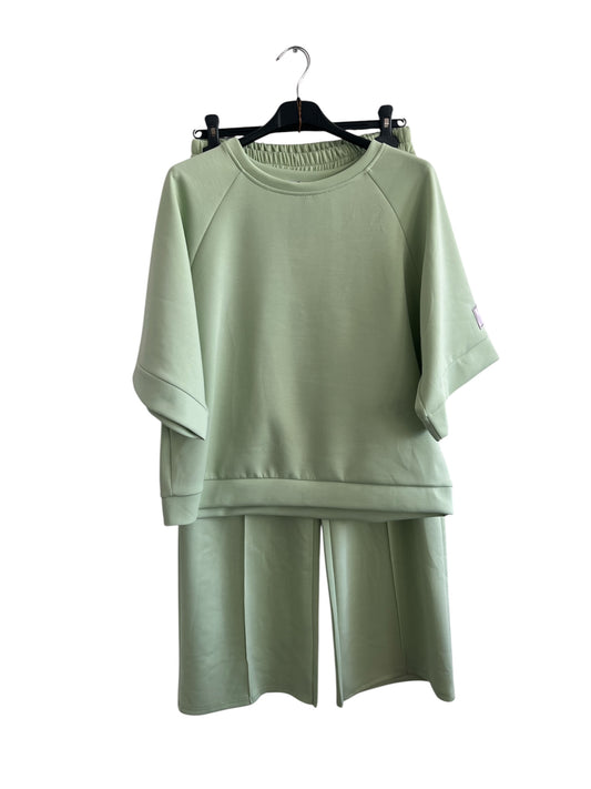 „Serelina“ Comfort Set – Modernes Oversize-Zweiteiler-Set mit Sweatshirt & Culotte