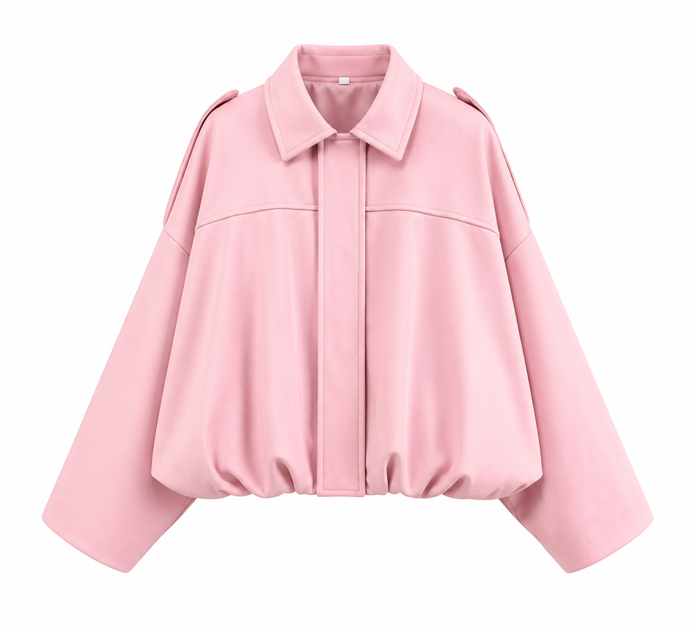 Blush Oversized Jacke mit Statement Ärmeln