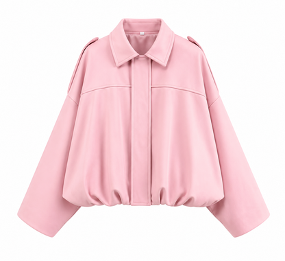 Blush Oversized Jacke mit Statement Ärmeln