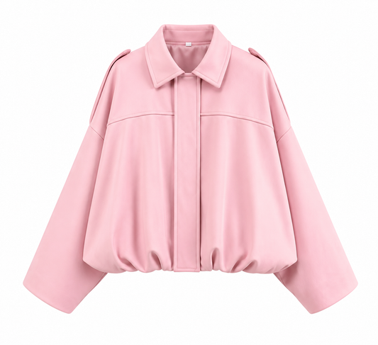 Blush Oversized Jacke mit Statement Ärmeln