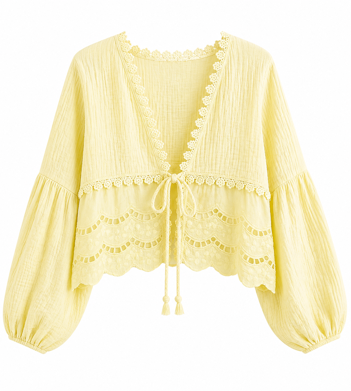 Musselin Bluse Lisa
