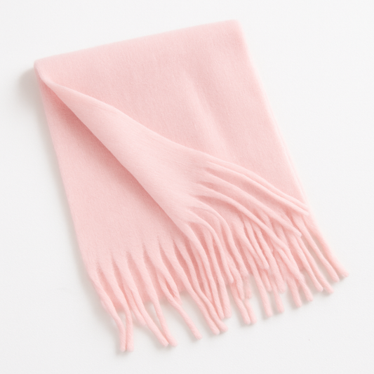 Flauschiger Fransen-Schal – weich, warm & in vielen Farben