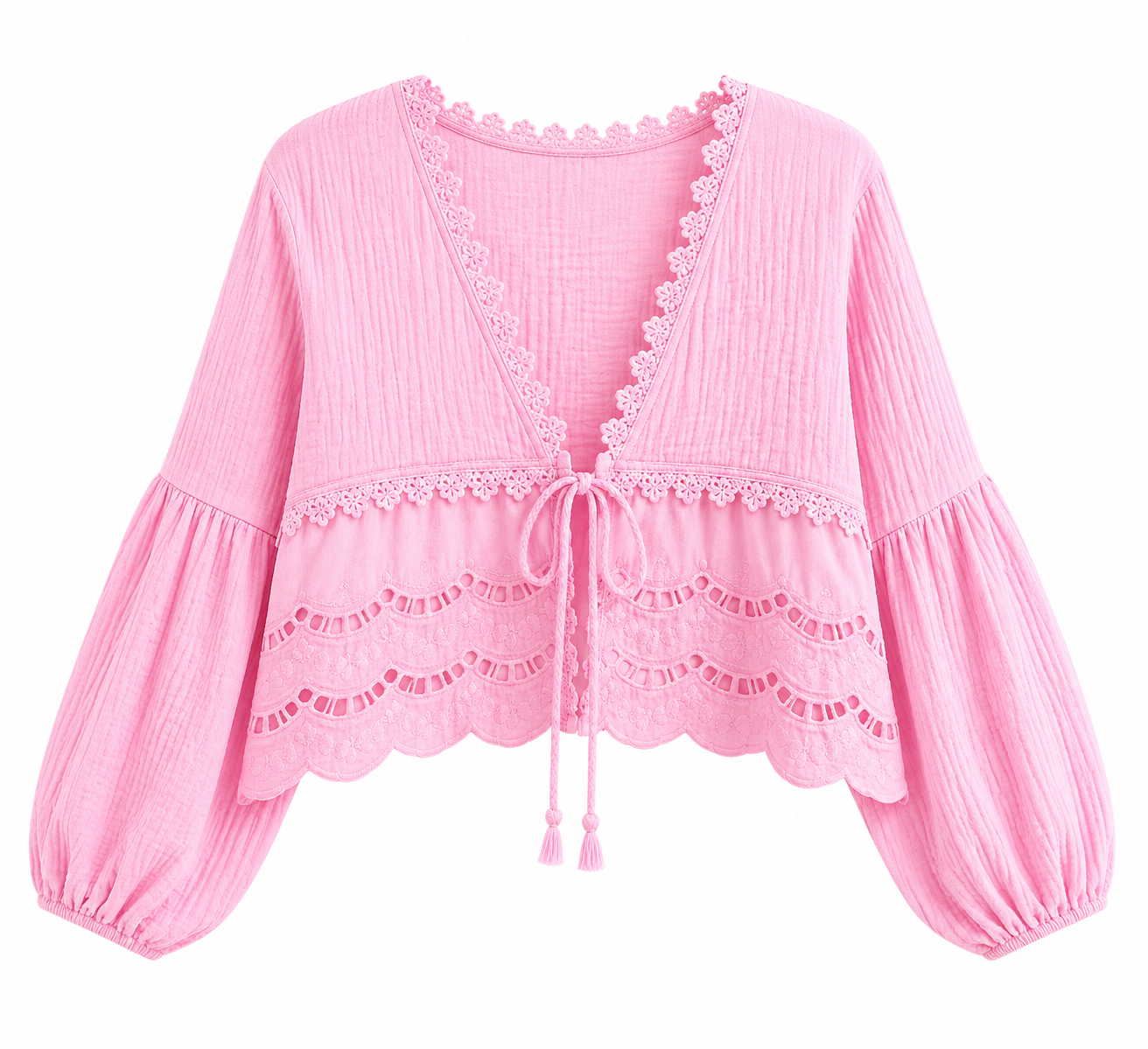 Musselin Bluse Lisa