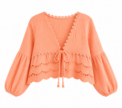Musselin Bluse Lisa