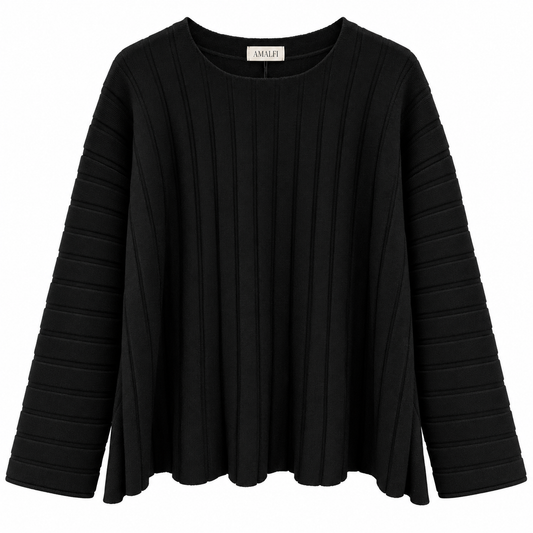 Ribbed Oversized Pullover