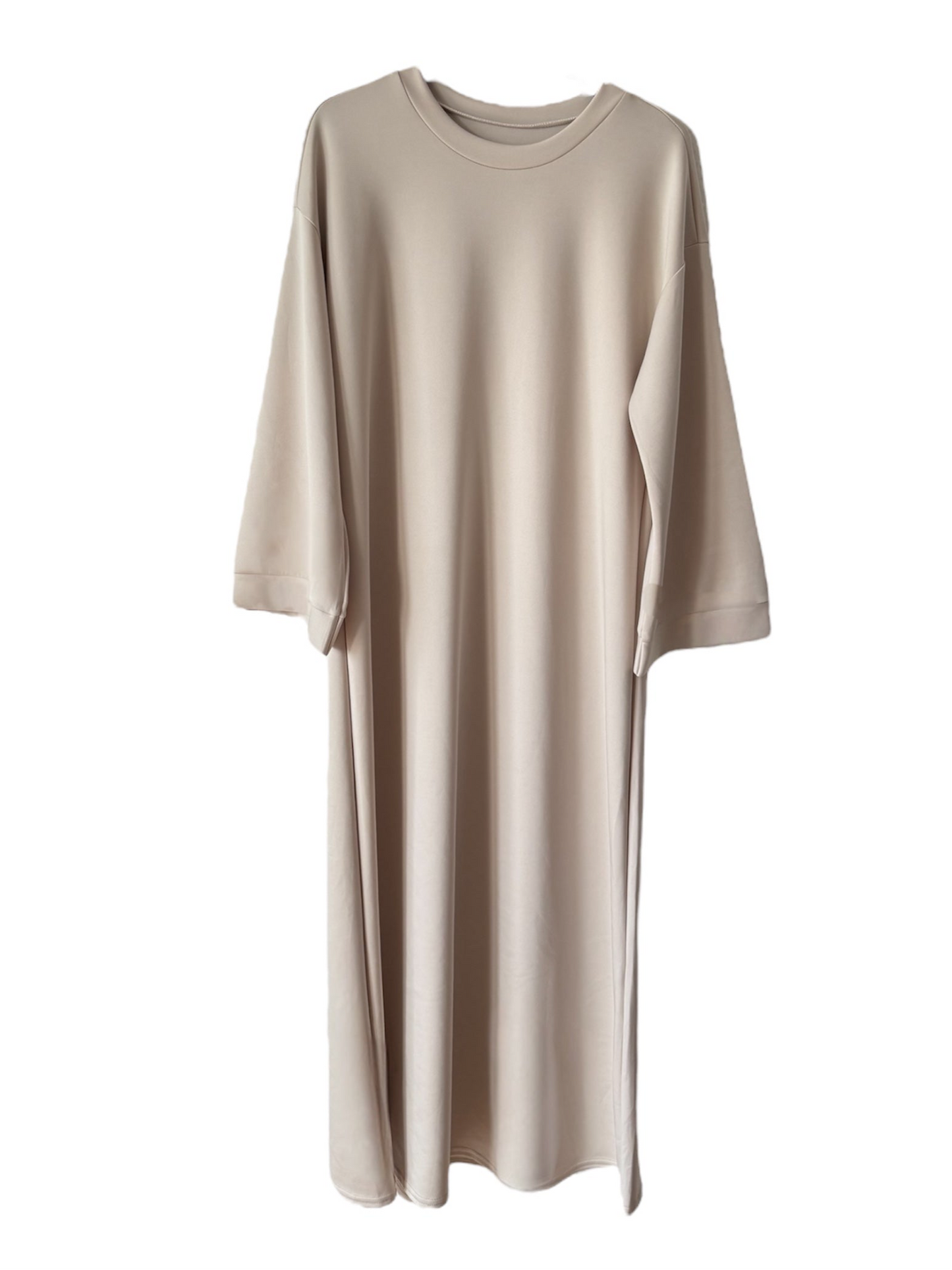 Essential Maxi Kleid – knitterfrei & modest-chic