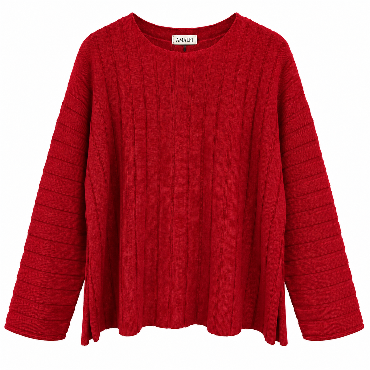 Ribbed Oversized Pullover