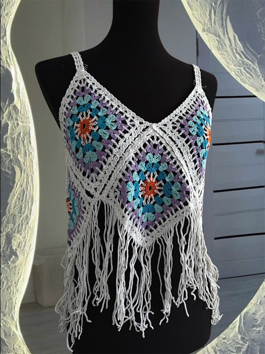 Boho Crochet Top
