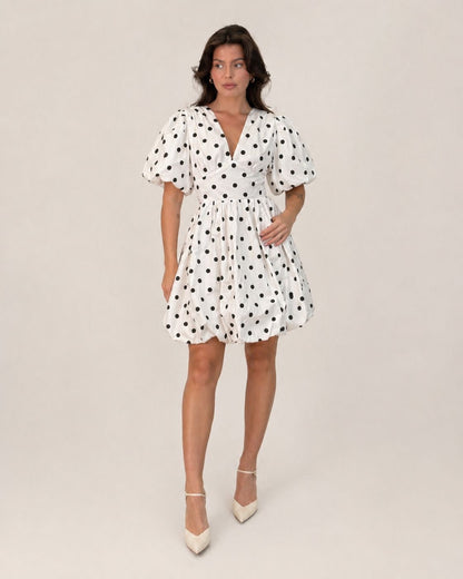 Polka Dot Kleid