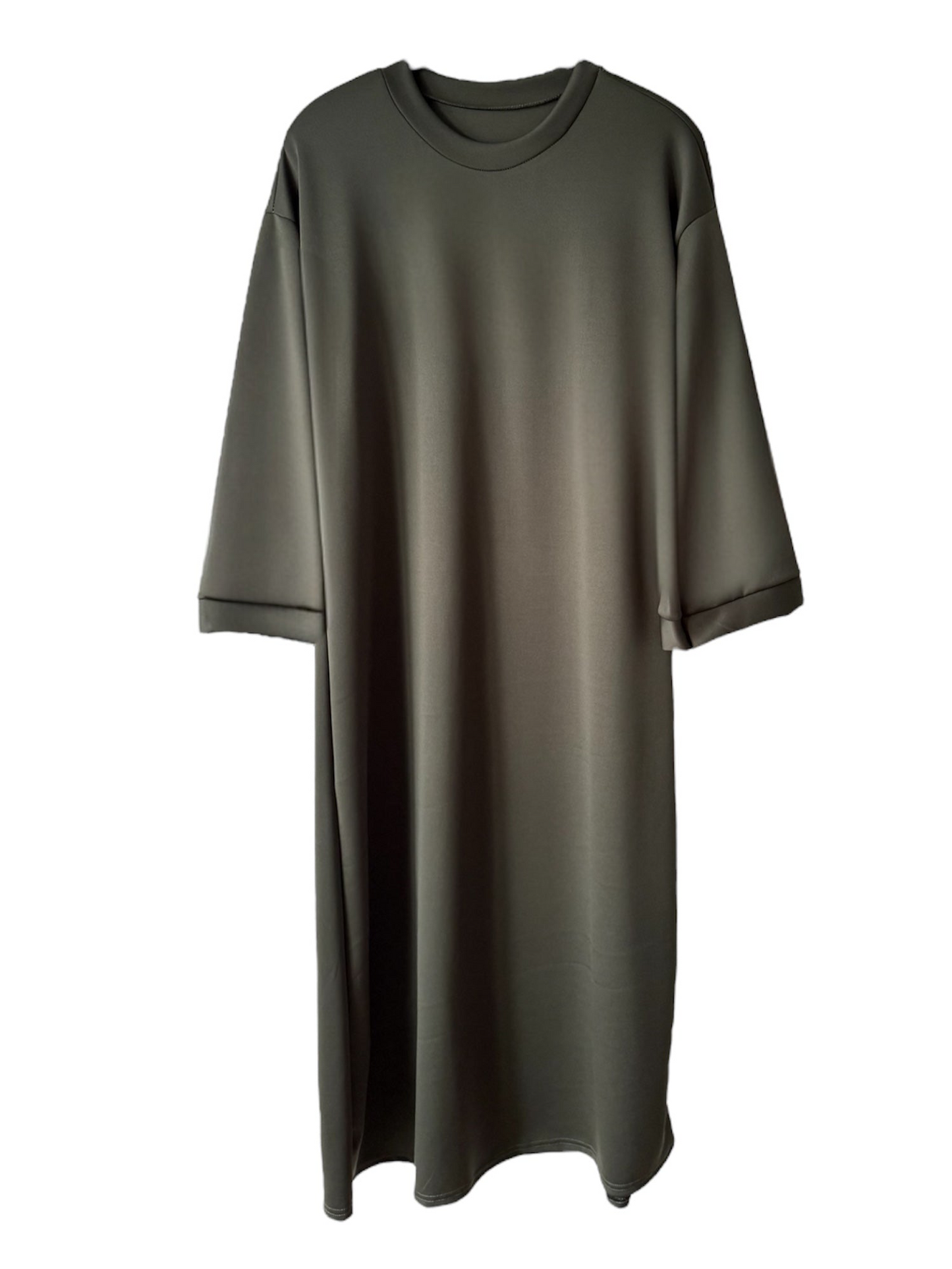 Essential Maxi Kleid – knitterfrei & modest-chic