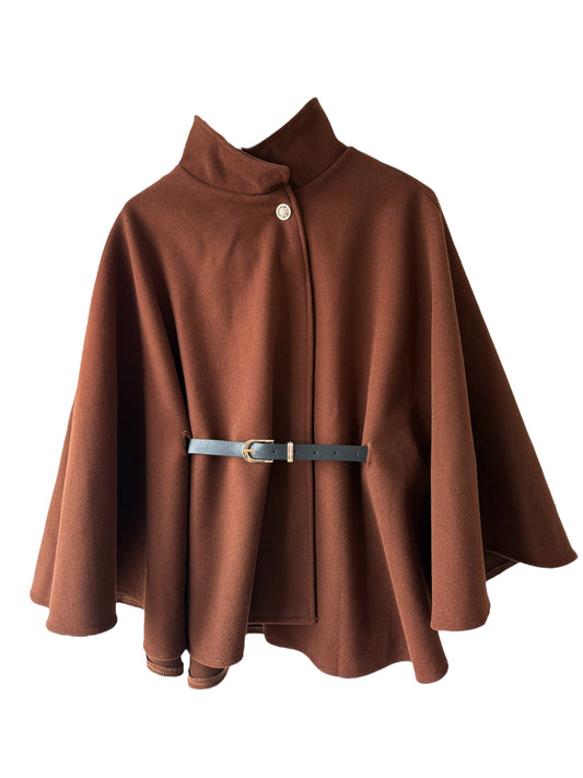 Cape „Giulia“ mit Taillengürtel