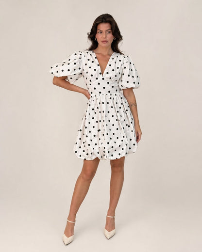 Polka Dot Kleid