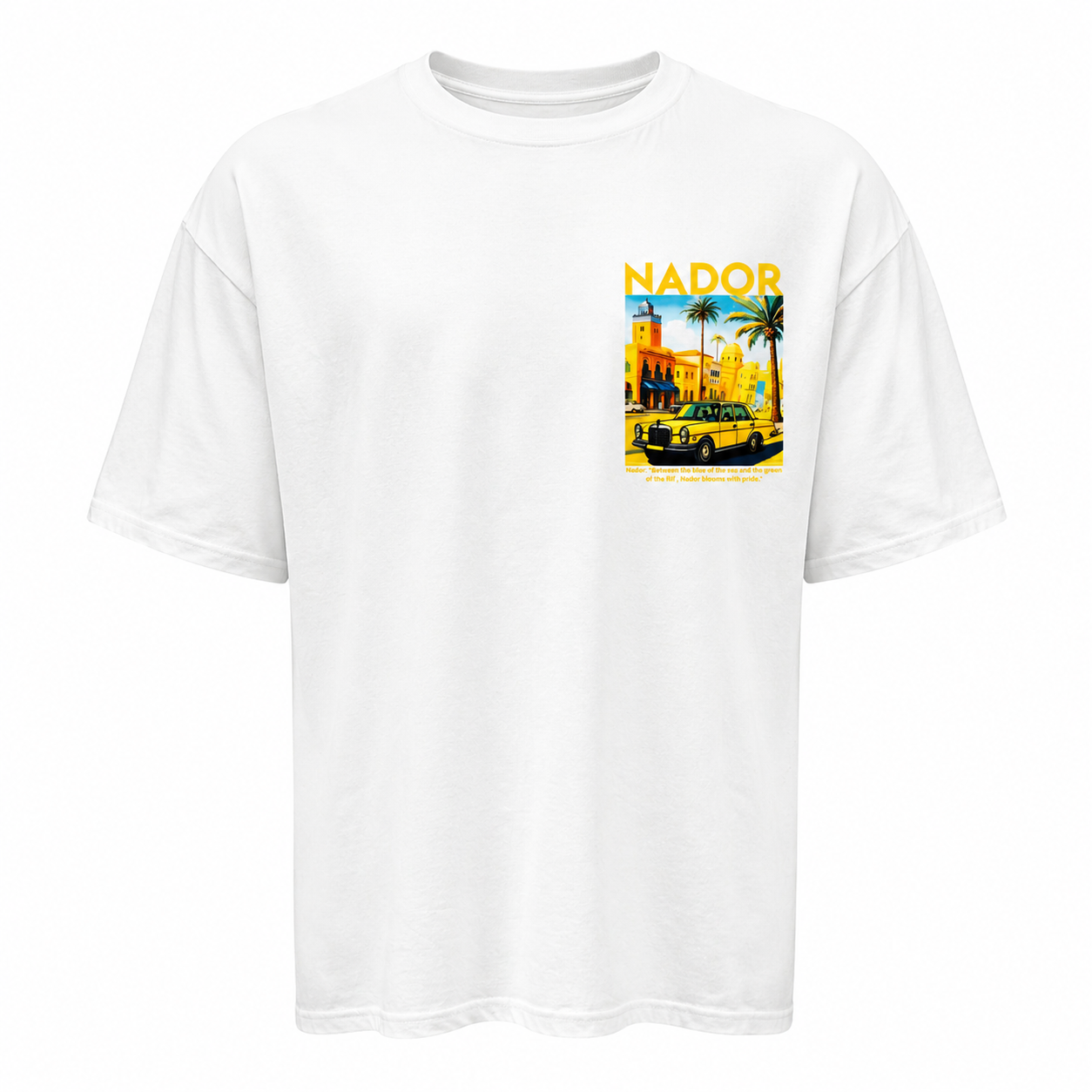 Nador City Vibes T-Shirt – Unisex Oversize