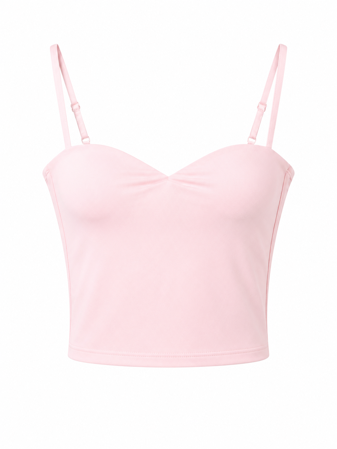 Blush Bustier Crop Top